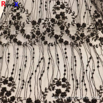 Hot Selling Sequin Beaded Lace Fabric For Wholesales